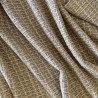 Твид вискозный мягкий бежевый с нитью тонкого люрекса