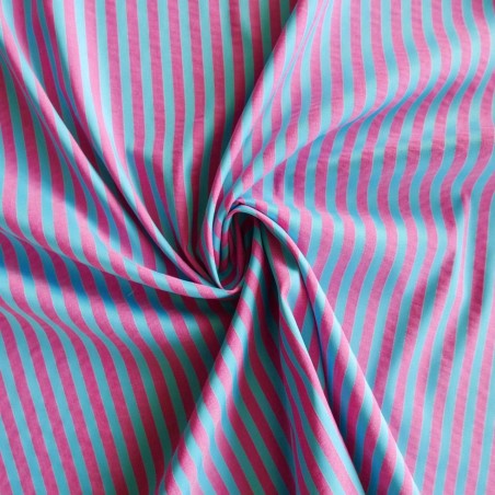 Ткань хлопок в полоску