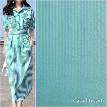 Ткань хлопок полосатый