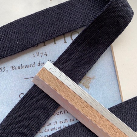 Лампасы трикотажные темно-синие