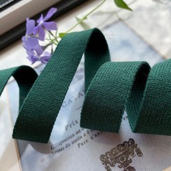 Лампасы трикотажные изумрудно-зелёные