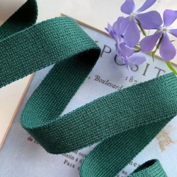 Лампасы трикотажные изумрудно-зелёные