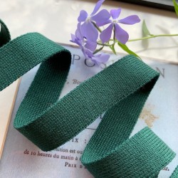 Лампасы трикотажные изумрудно-зелёные