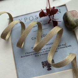 Тесьма кругловязаная трикотажная с матовым блеском