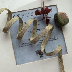 Тесьма кругловязаная трикотажная с матовым блеском