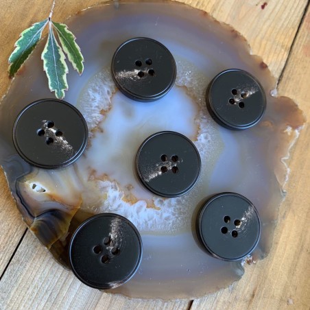 Пуговицы костюмные коричневые 25 мм