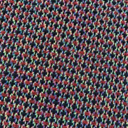 Твид рыхлого плетения из ярких нитей