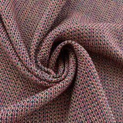 Твид рыхлого плетения из ярких нитей