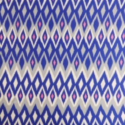 Ткань вискоза 100% с принтом икат