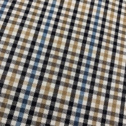 Ткань костюмная в мелкую клетку с эластаном