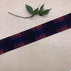 Резинка эластичная для пояса в клетку, 4 см