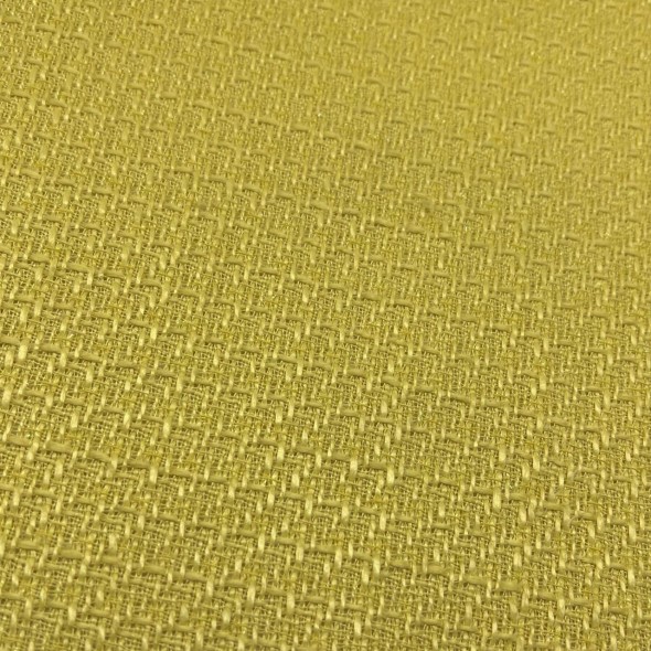 Твид однотонный классический ярко-желтый с блестящей нитью в тон