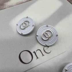 Пуговицы металлические белые с золотистыми кольцами, 25 мм