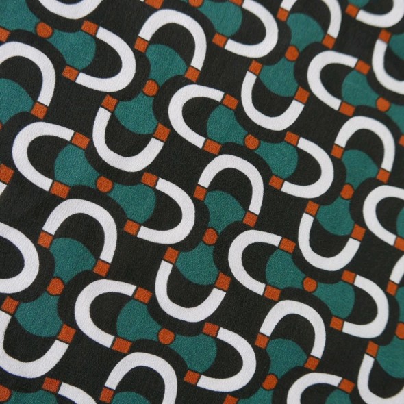 Шелк 100 % с принтом