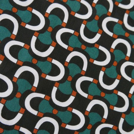 Шелк 100 % с принтом