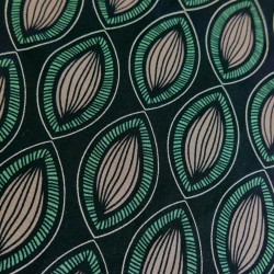 Лен с вискозой принтованный