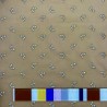 Ткань хлопок шитьё бежевого цвета с бабочками
