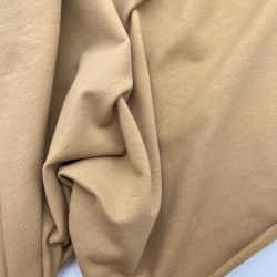 Футер с легким начесом насыщенный бежевый