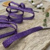 Шнурки трикотажные кругловязаные с люрексом