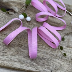 Шнурок трикотажный кругловязаный ярко-розовый матовый, 10 мм