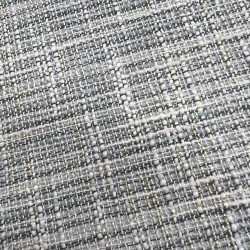 Твид тонкий в молочно-голубых тонах с золотистым люрексом