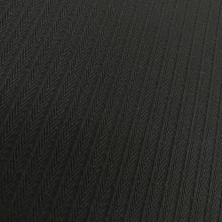 Ткань хлопок с модалом чёрного цвета структурная полоска косичка