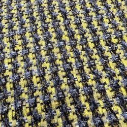 Твид в серо-горчичных тонах с шерстью