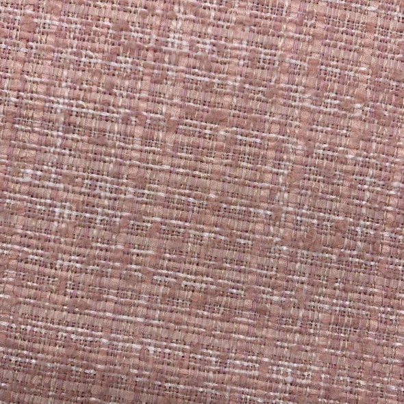 Твид нежно-розовый матовый без люрекса