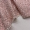Твид нежно-розовый матовый без люрекса