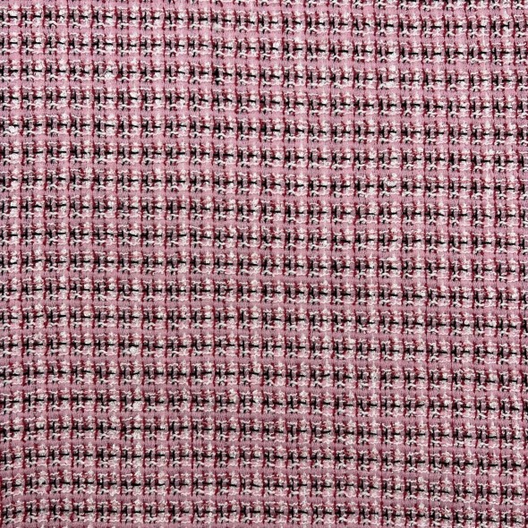 Стильный яркий твид в розовых тонах