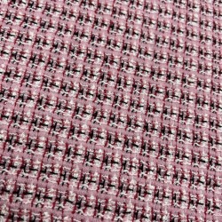 Стильный яркий твид в розовых тонах