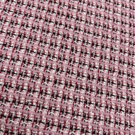 Стильный яркий твид в розовых тонах