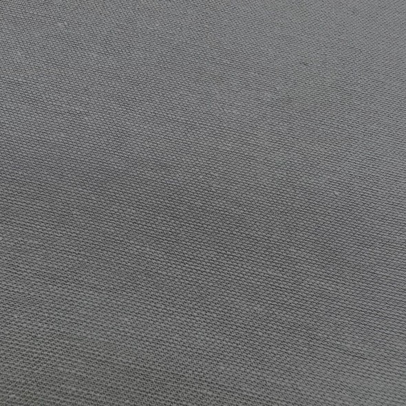 Ткань лён с хлопком и вискозой оливкового цвета