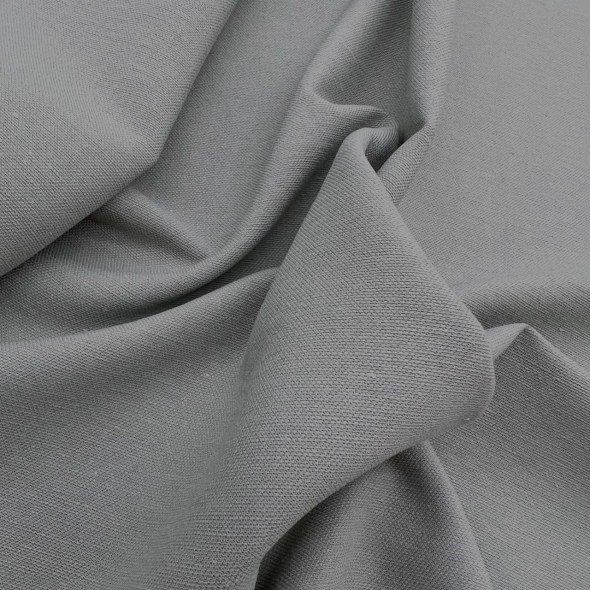 Ткань лён с хлопком и вискозой оливкового цвета