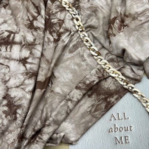 Трикотаж вискозный с принтом тай дай