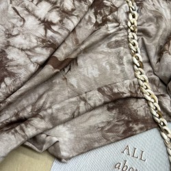 Трикотаж вискозный с принтом тай дай