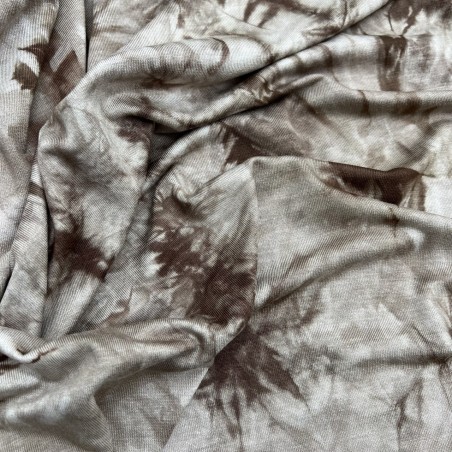 Трикотаж вискозный с принтом тай дай