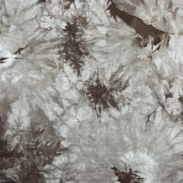 Трикотаж вискозный с принтом тай дай