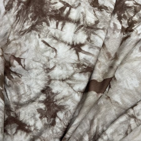 Трикотаж вискозный с принтом тай дай