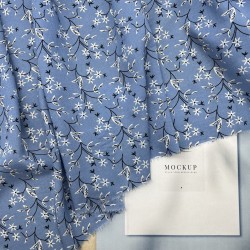 Ткань вискоза летняя с принтом