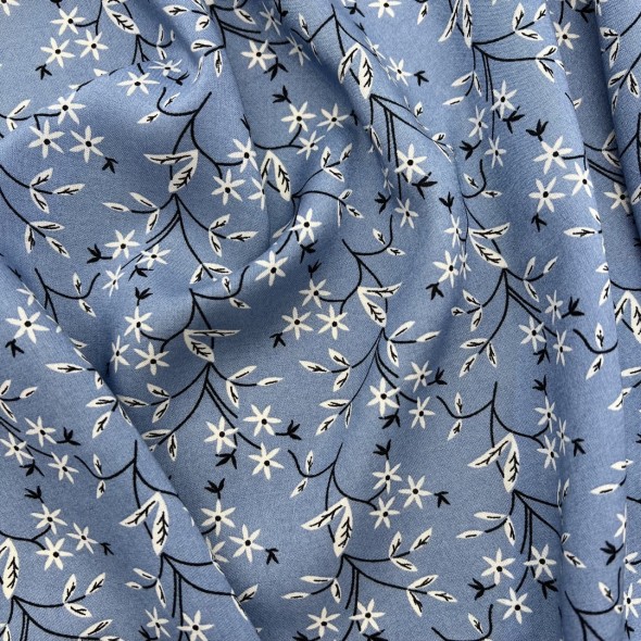 Ткань вискоза летняя с принтом