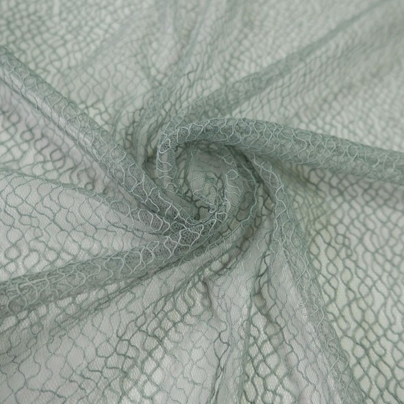 Ткань прозрачная сетка с абстрактным рисунком