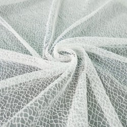 Ткань прозрачная сетка с абстрактным рисунком