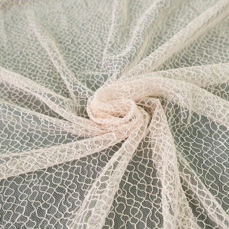 Ткань прозрачная сетка с абстрактным рисунком