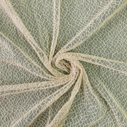 Ткань прозрачная сетка с абстрактным рисунком