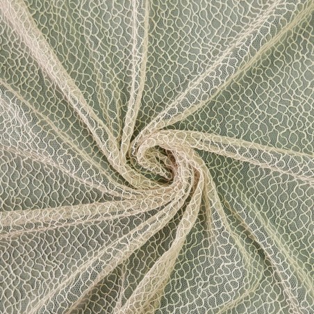 Ткань прозрачная сетка с абстрактным рисунком