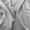 Трикотаж хлопок кулирная гладь с матовым блеском, серо-бежевый