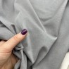 Трикотаж хлопок кулирная гладь с матовым блеском, серо-бежевый