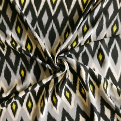 Вискоза 100% с принтом икат