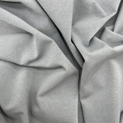 Трикотаж хлопок кулирная гладь с матовым блеском, жемчужно-голубой